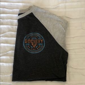 Raglan 3/4 Sleeve Graphic Tee